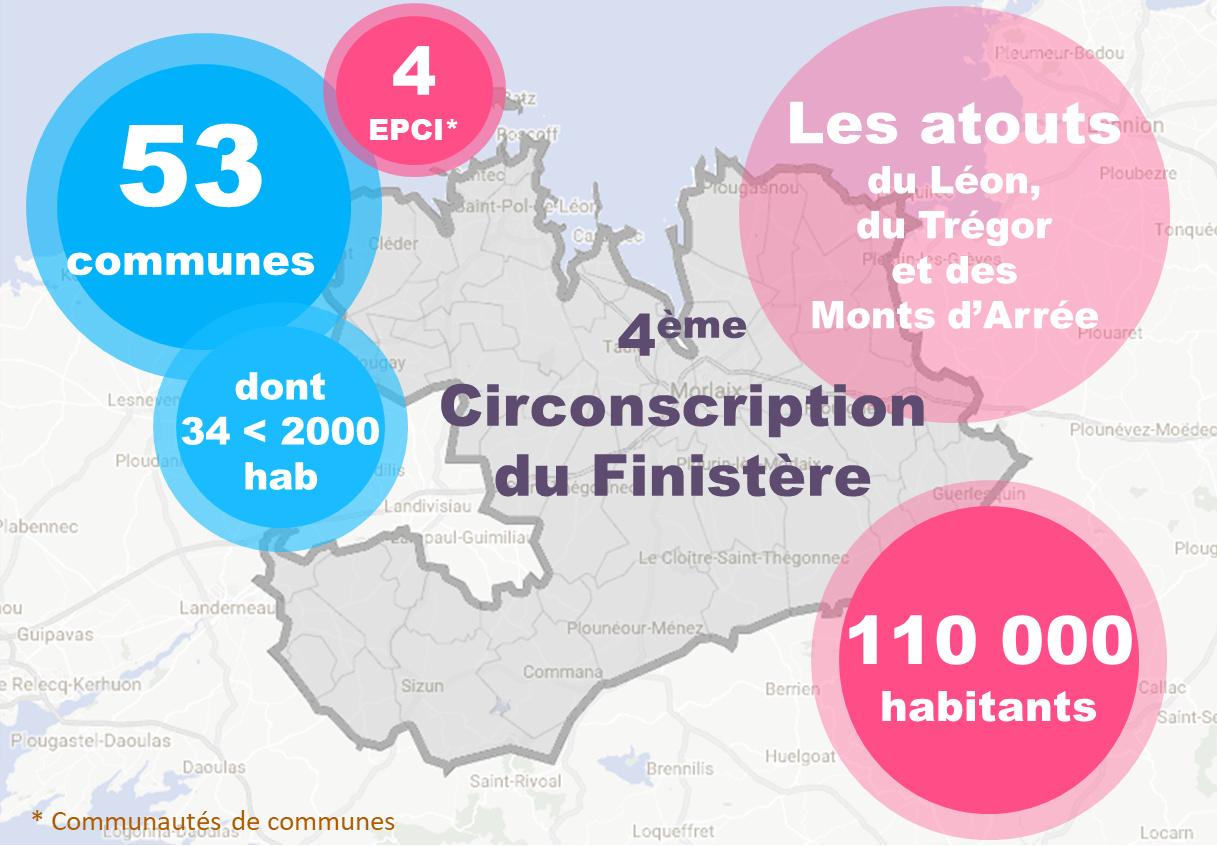 Sandrine Le Feur Députée de la 4ème circonscription du Finistère : Quelques chiffres